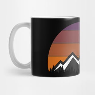 Mountain Retro Mug